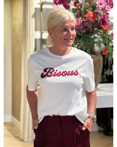 T-Shirt Bisous Wit