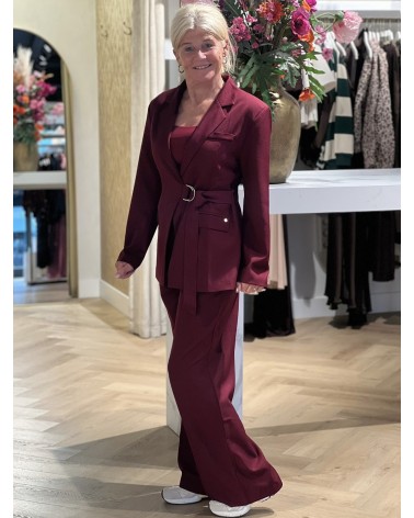 Pantalon Lily Burgundy