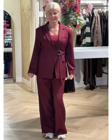 Pantalon Lily Bordeaux
