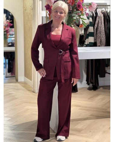 Pantalon Lily Bordeaux