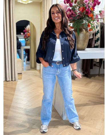 Jack Olivia Navy Blauw