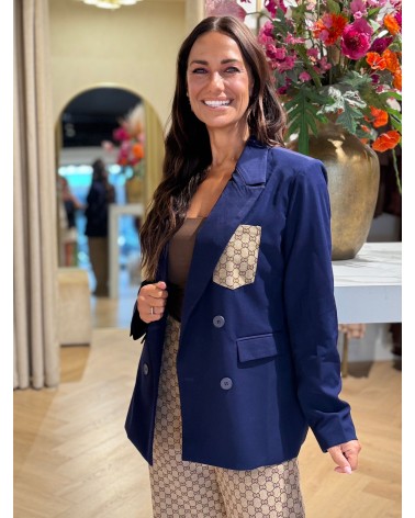 Blazer Didi Navy Blauw