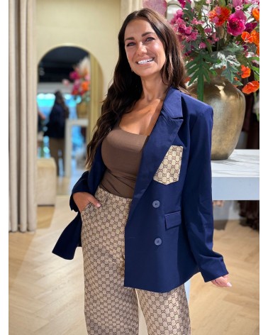 Blazer Didi Navy Blauw
