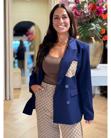 Blazer Didi Navy Blauw