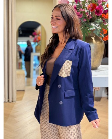 Blazer Didi Navy Blauw