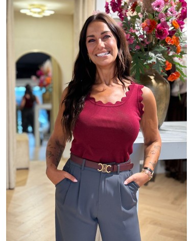 Top Romy Bordeaux