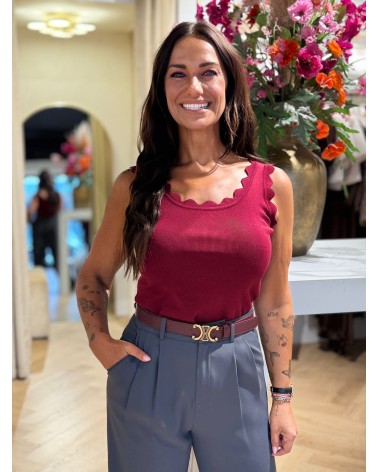 Top Romy Bordeaux