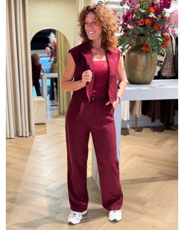Gilet Momo Bordeaux
