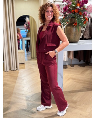 Gilet Momo Bordeaux