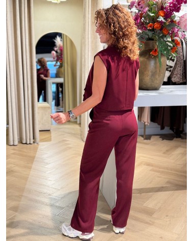 Gilet Momo Bordeaux