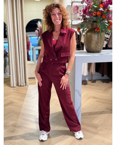 Gilet Momo Bordeaux