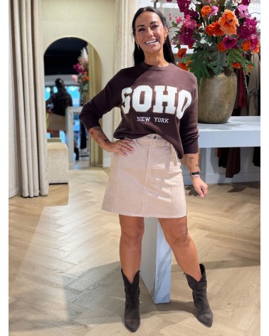 Trui Soho Bruin