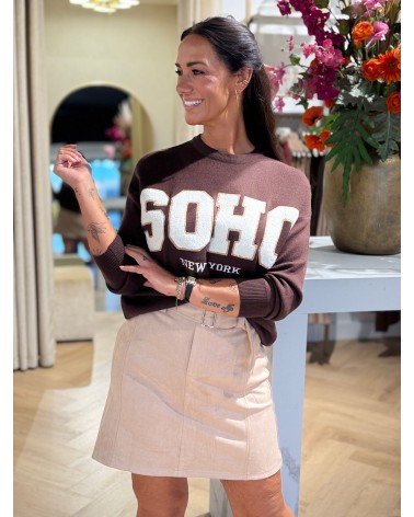 Trui Soho Bruin