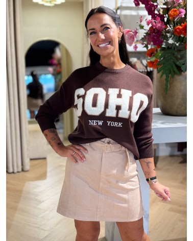 Trui Soho Bruin