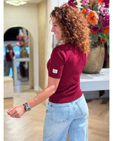 Top Clara Bordeaux