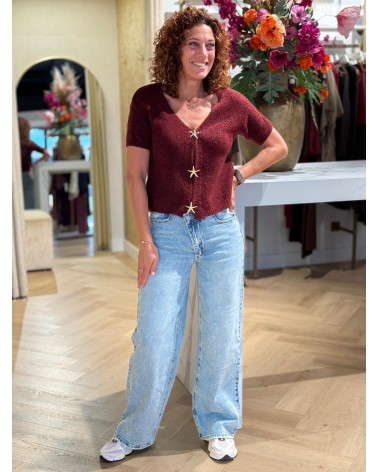 Vest Starfish Bordeaux