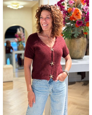 Vest Starfish Bordeaux