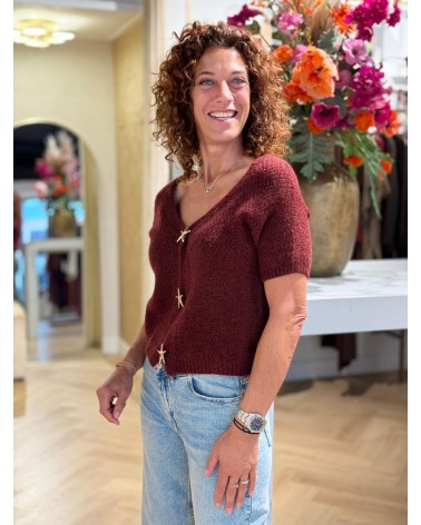 Vest Starfish Bordeaux