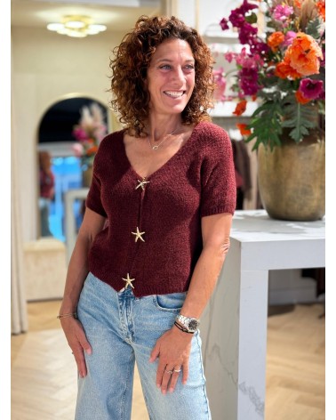 Vest Starfish Bordeaux