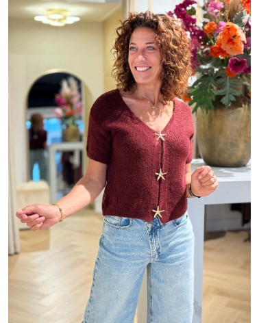 Vest Starfish Bordeaux