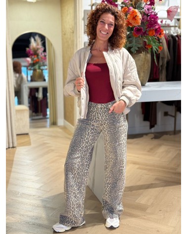 Broek Laulia Leopard Extra Lang