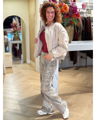 Broek Laulia Leopard Extra Lang