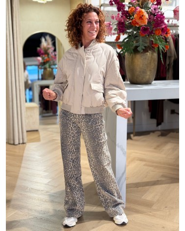 Broek Laulia Leopard Extra Lang