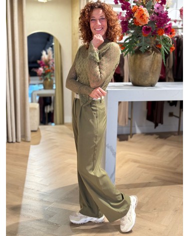 Pantalon Lily Groen