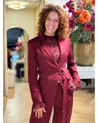 Blazer Lily Burgundy