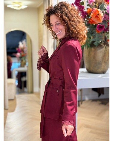 Blazer Lily Burgundy