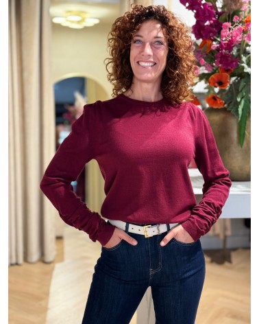 Trui Tyra Bordeaux