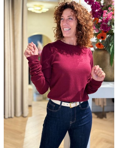 Trui Tyra Bordeaux