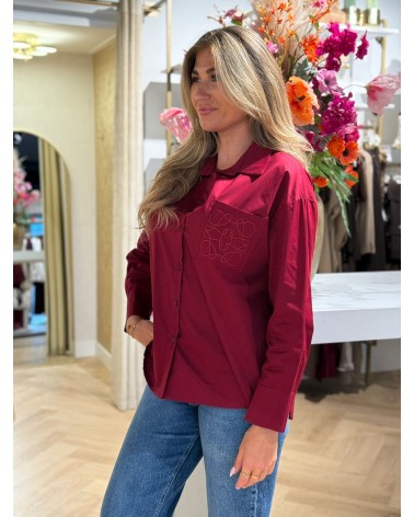 Blouse Elsa Bordeaux