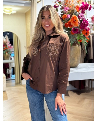 Blouse Louwie Bruin