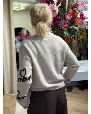 Trui Amour Creme