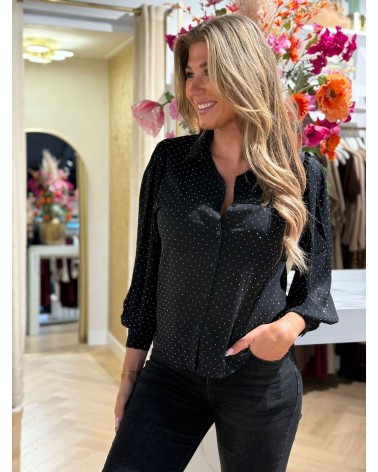 Blouse Sparkel Zwart