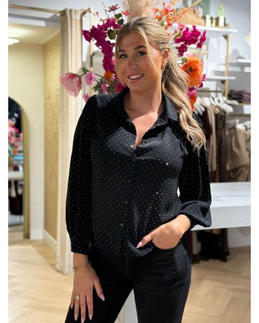 Blouse Sparkel Zwart