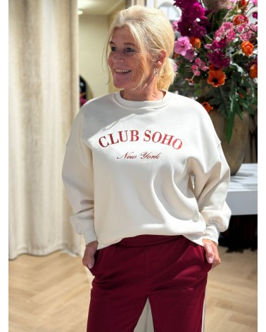 Trui Club Soho Creme