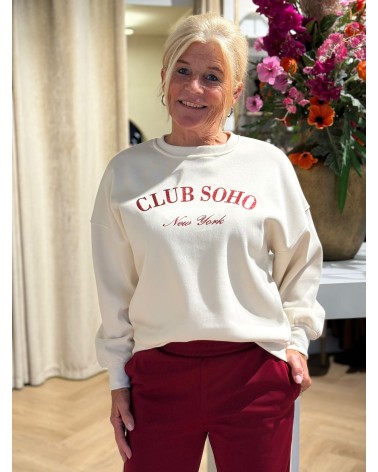 Trui Club Soho Creme