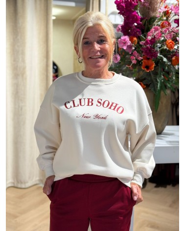 Trui Club Soho Creme