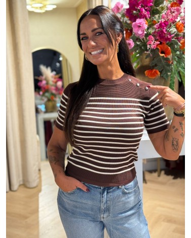 Top Levi Bruin Creme