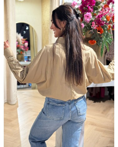 Blouse River Camel