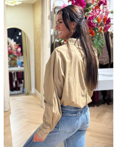 Blouse River Camel