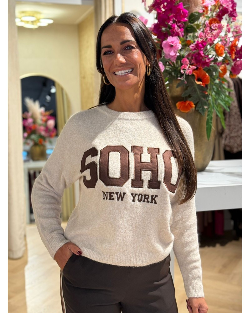 Trui Soho Taupe