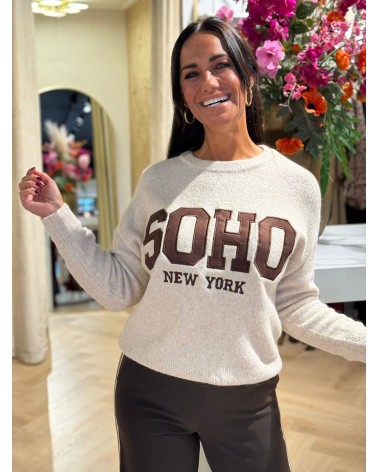 Trui Soho Taupe