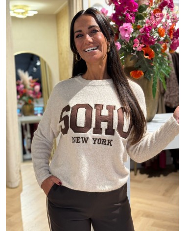 Trui Soho Taupe