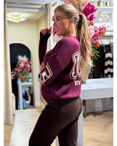 Trui Chicago Bordeaux