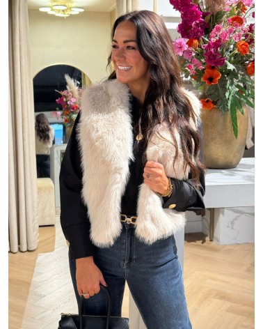 Gilet Fay Beige