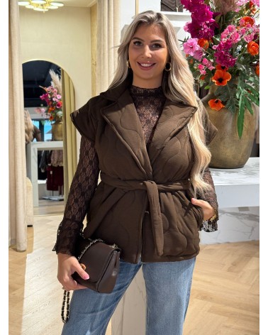 Gilet Jane Bruin