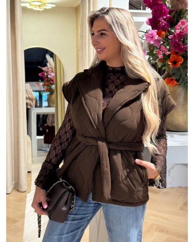 Gilet Jane Bruin